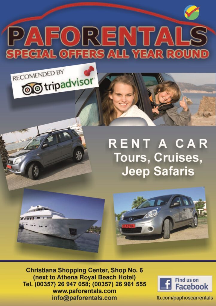 Paforentals advert